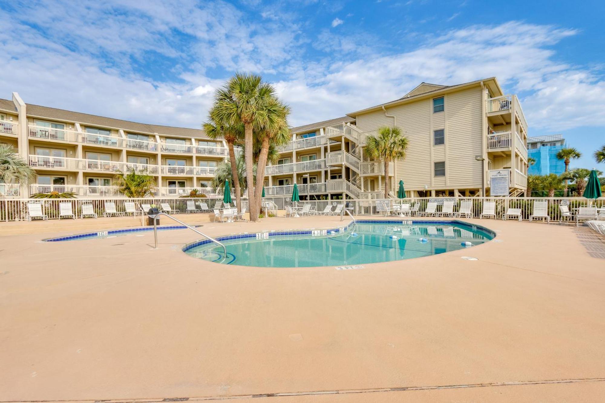 Breakers Oceanfront Getaway With Amazing View And Pool Villa Hilton Head Island Ngoại thất bức ảnh