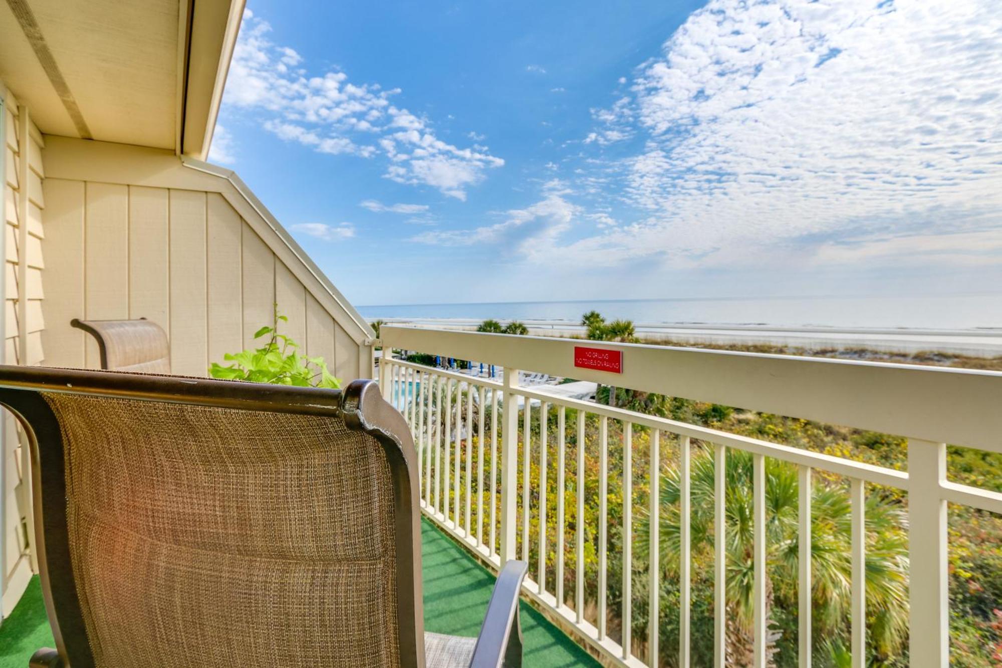 Breakers Oceanfront Getaway With Amazing View And Pool Villa Hilton Head Island Ngoại thất bức ảnh